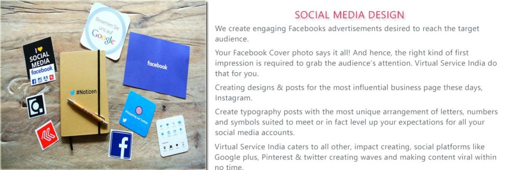 Get Social Media Poster Design Services online in India by Aarti Desk