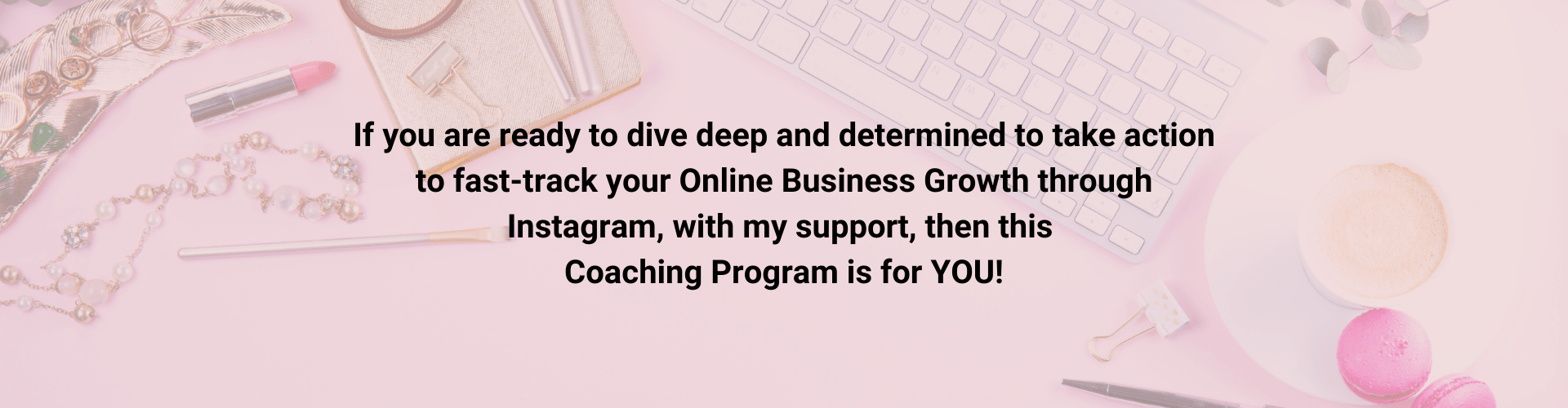 Fast track your Instagram Business growth with the 3-week coaching program | Aarti Desk